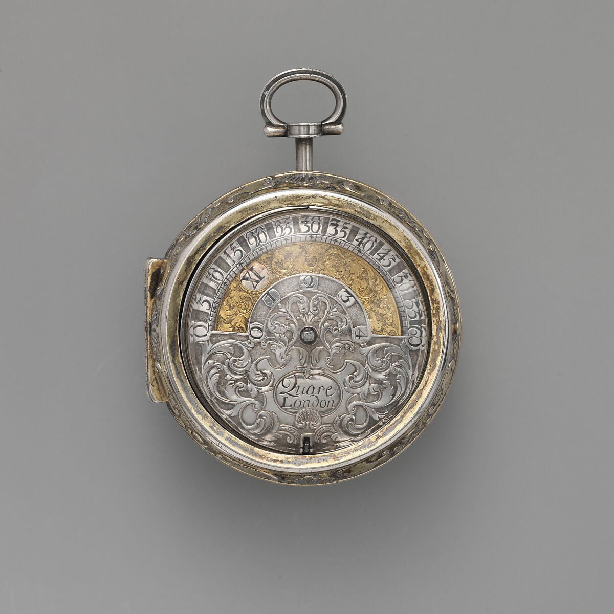 Watch, Watchmaker: Daniel Quare (British, 1647/49–1724), Silver, British, London 
