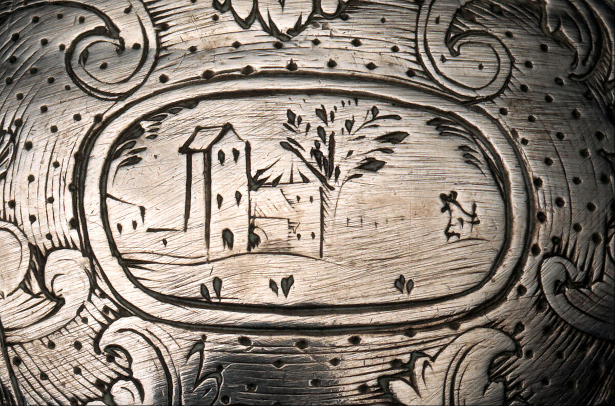 Pair-case watch with alarm, Case maker: Probably Adam Roumeau (working 1687, died before 1698), Case and dial: silver with blued-steel hand; movement: brass and steel, British, London