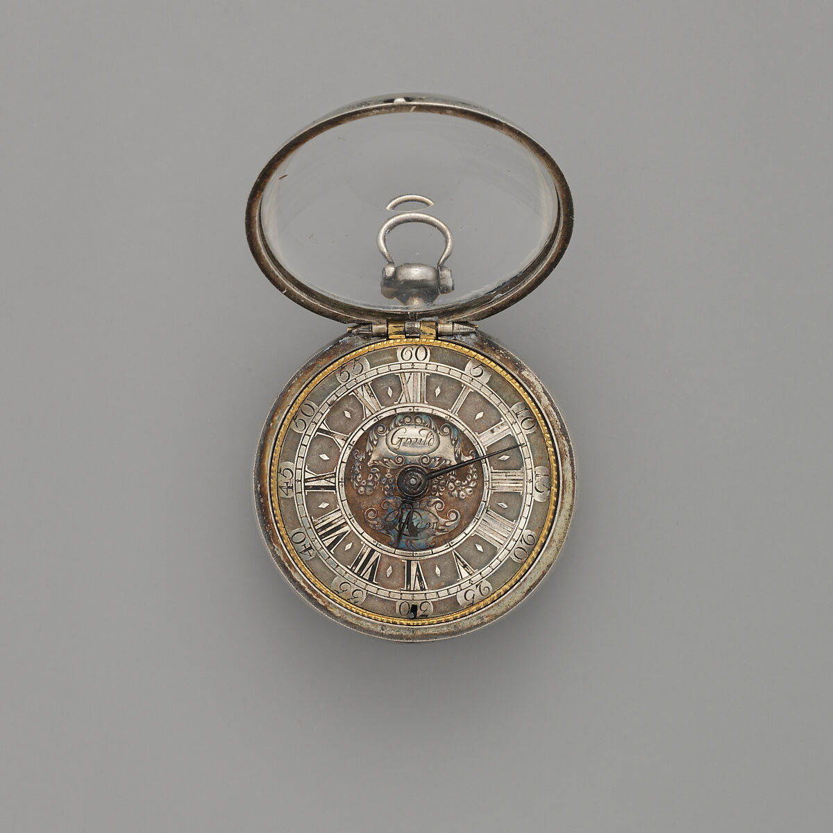 Watch, Watchmaker: Christopher Gould, Silver, tortoiseshell, gilt metal, British, London