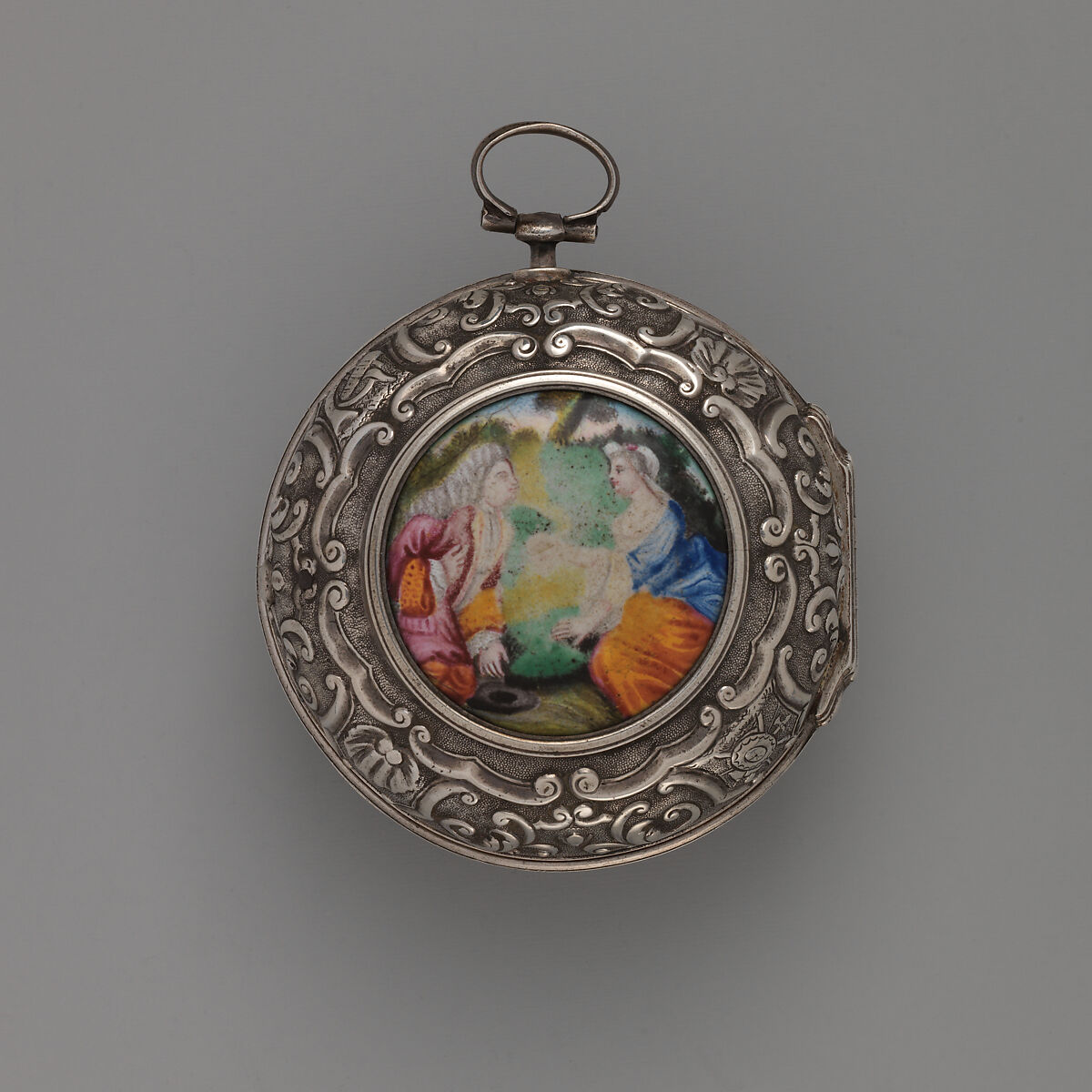 Watch, Watchmaker: John May (British, Clockmaker's Company 1692–d. 1715), Silver, enamel, British, London