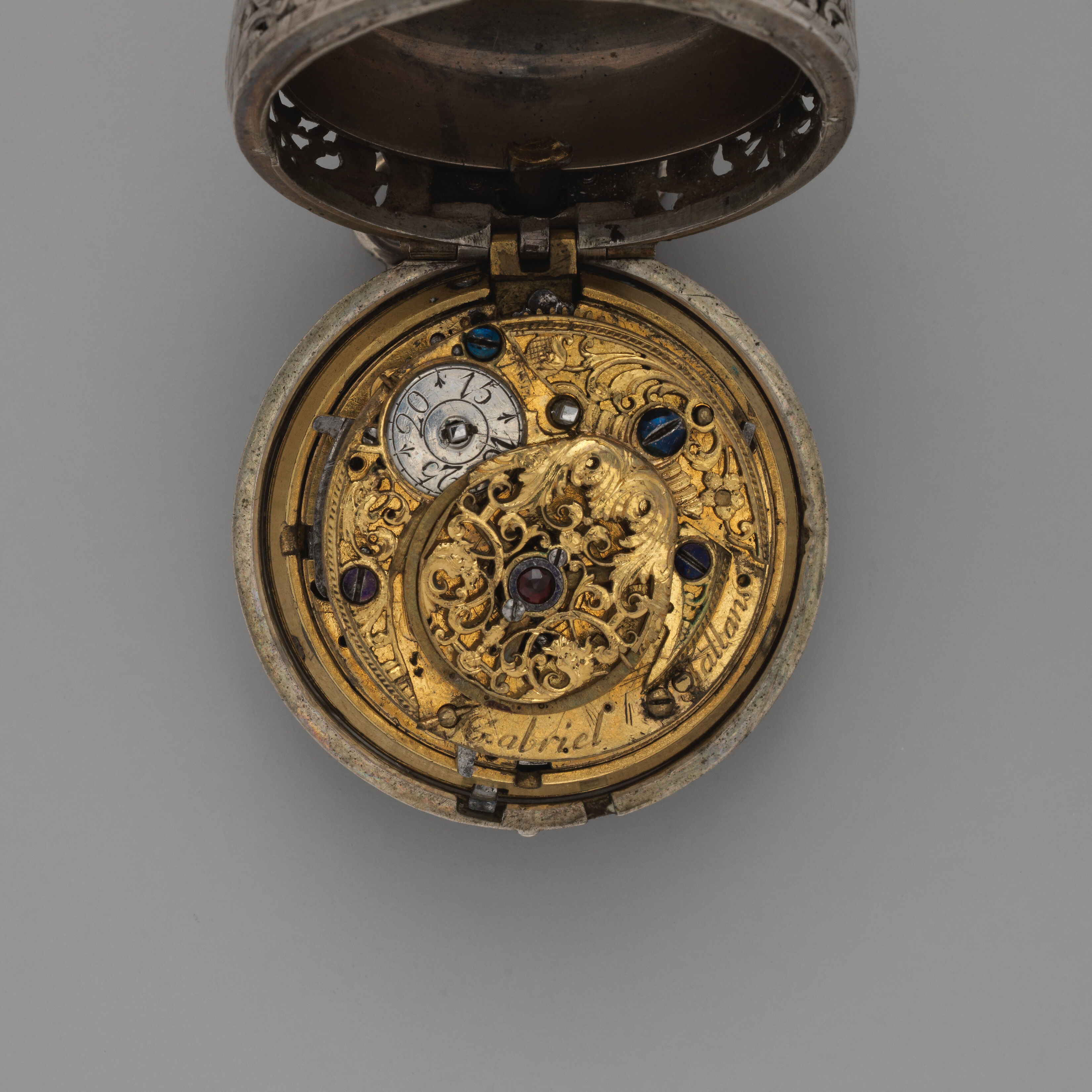 Watchmaker: Gabriel Tallans - Clock-watch - British, London - The