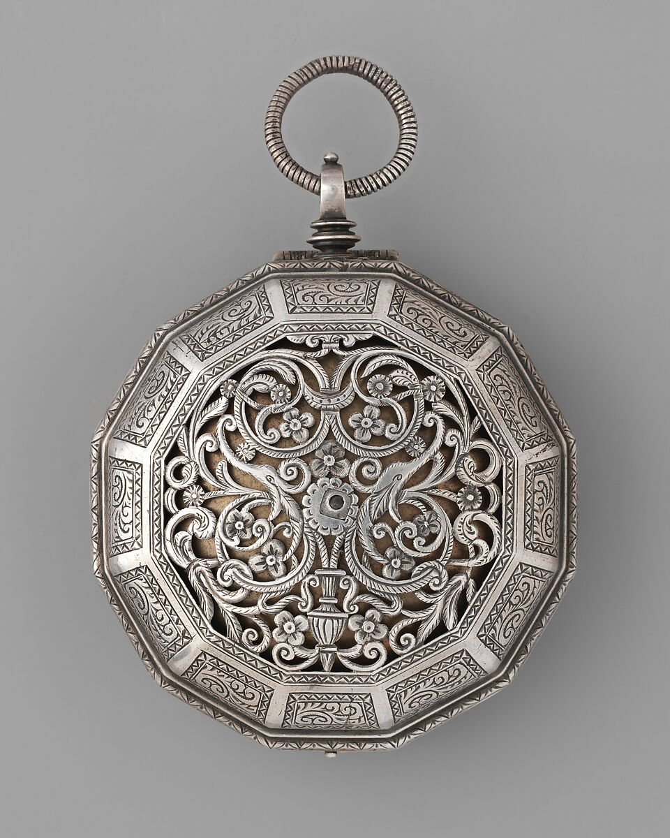 Repeater watch and key, Watchmaker: Bartholomew Newsam (British, recorded 1565, died 1587), Gilt metal, silver, British