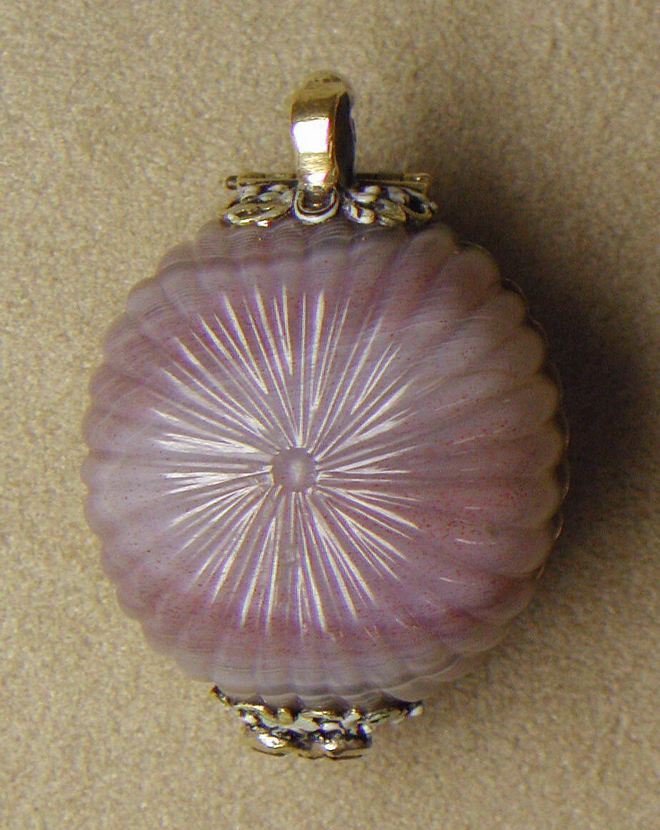 Watch, Watchmaker: Wilhelm Peffenhauser (German, Augsburg, born 1618, master 1647, died before 1683), Case: agate, onyx cameo, with cover of enameled gold set with gemstones (rubies); Dial: engraved gold and silver; Movement: gilded brass and steel, partly blued, German, Augsburg