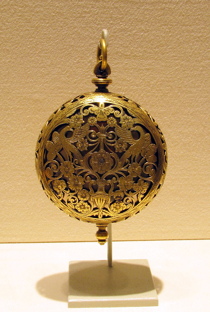 Repeater watch, Watchmaker: Johann Wutky (ca. 1690), Case: pierced and incised brass, with silver dial; Movement: brass; steel, partly blued; and silver, Austrian, Breslau (Wrocław) 