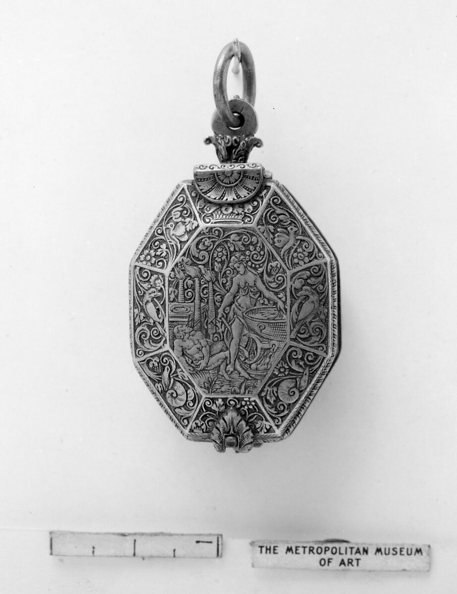 Watch, Watchmaker: Conrad Kreizer (ca. 1610), Silver, German, Strasbourg