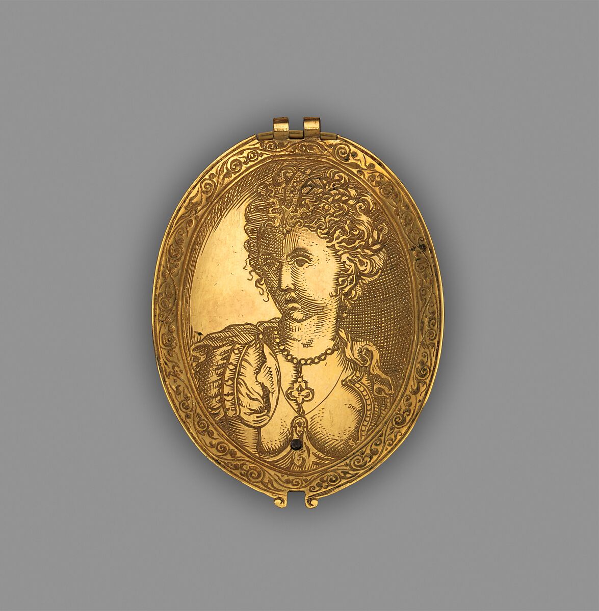 Watch, Watchmaker: W.A., Case and dial: gilded brass; Movement: gilded brass and polished steel, Flemish, Antwerp or possibly Ghent