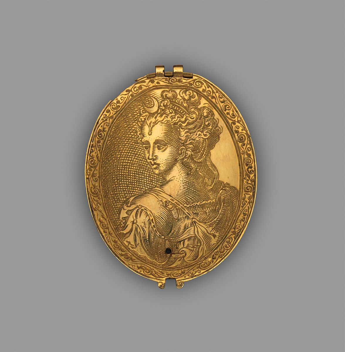 Watch, Watchmaker: W.A., Case and dial: gilded brass; Movement: gilded brass and polished steel, Flemish, Antwerp or possibly Ghent