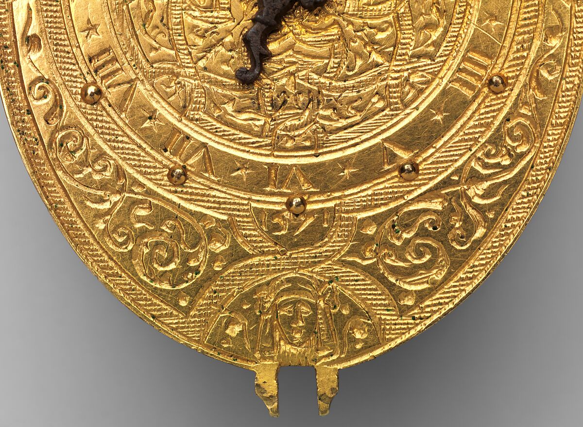Watch, Watchmaker: W.A., Case and dial: gilded brass; Movement: gilded brass and polished steel, Flemish, Antwerp or possibly Ghent