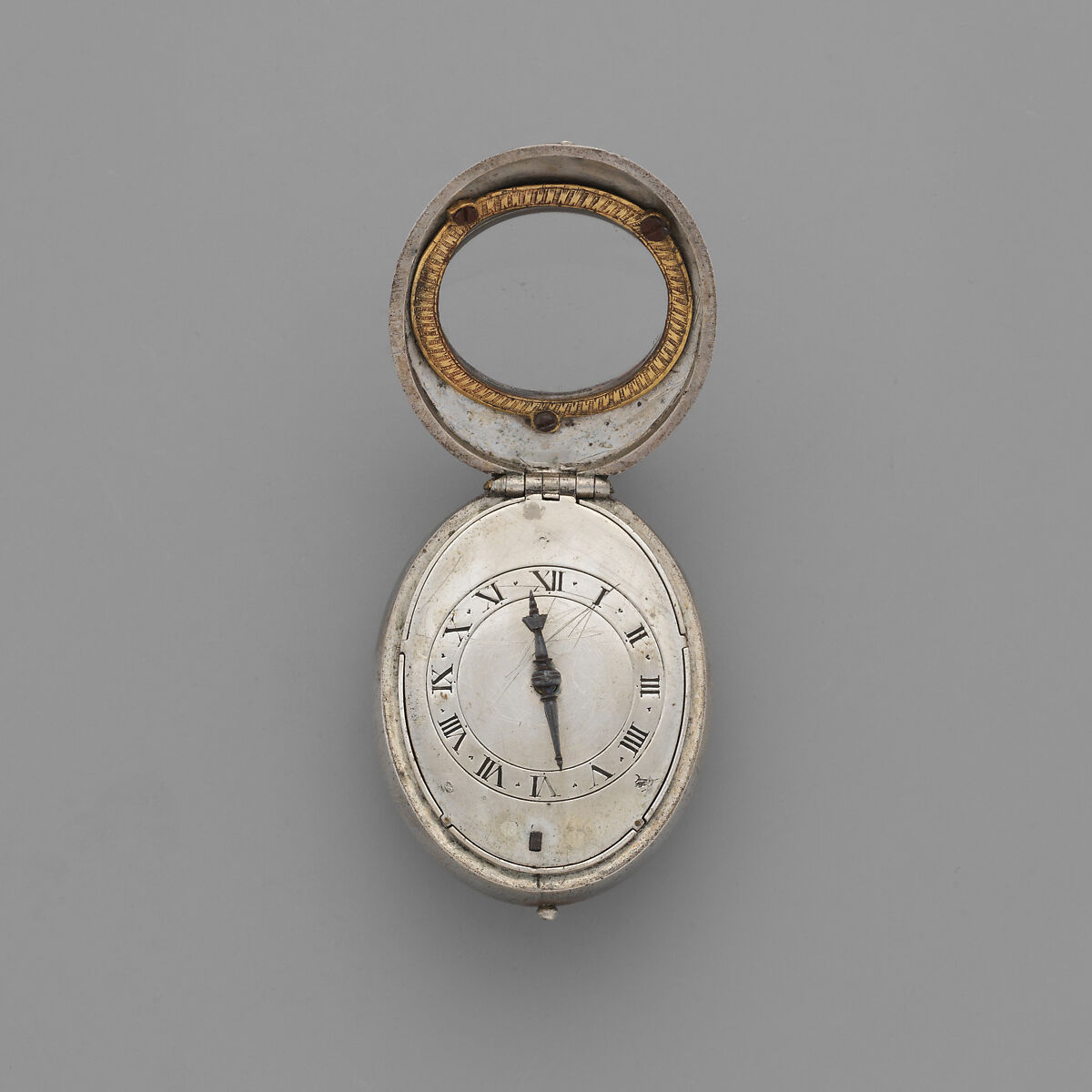 Watch, Watchmaker: Samuel Linaker (active ca. 1610, Clockmakers' Company 1631, died 1649), Silver, gilded brass, steel, British, London