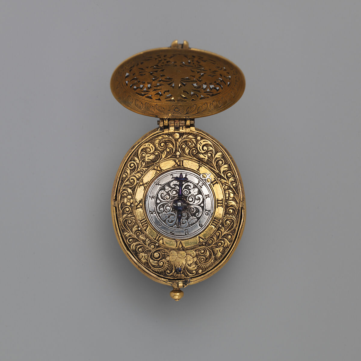 Watch, Watchmaker: Edward East (British, 1602–1697), Silver gilt, British, London 