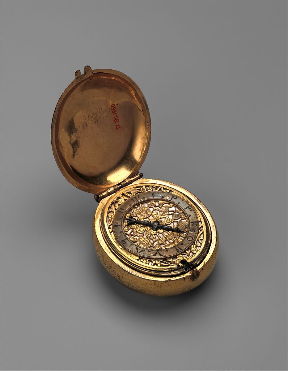 Watch, Gilt metal, French, Paris, for Turkish market