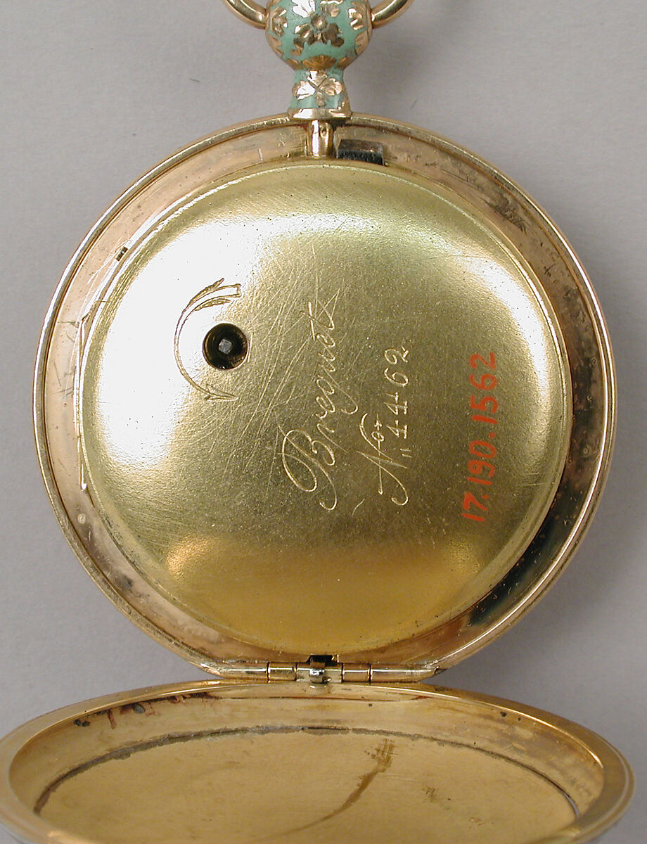 Watch, Metal, enamel, French, Paris, for Turkish market