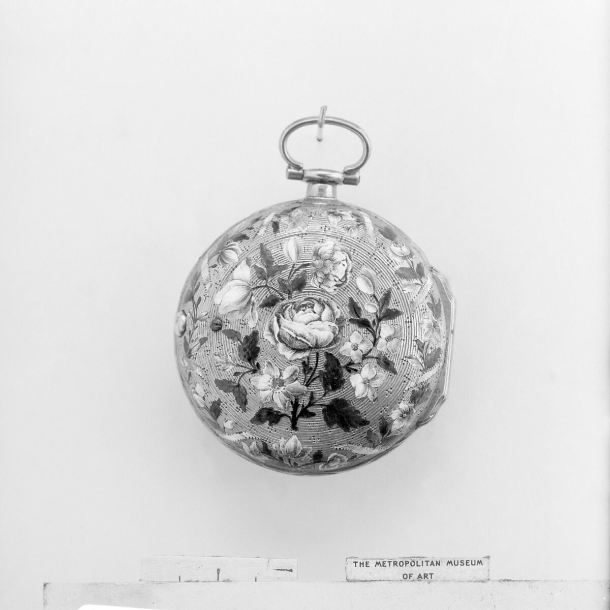 Repeater watch, Watchmaker: Julien Le Roy (French, Tours 1686–1759 Paris), Gold, enamel, French, Paris