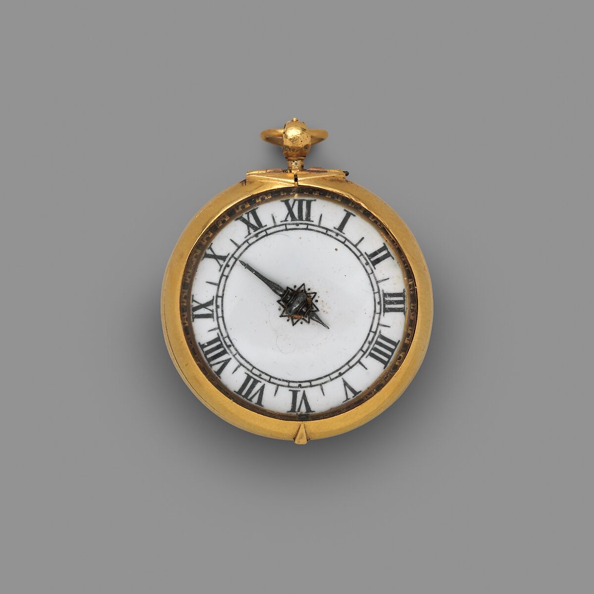 Watch, Watchmaker: Nicolas Massy (died 1698), Leather, gold, French, Blois