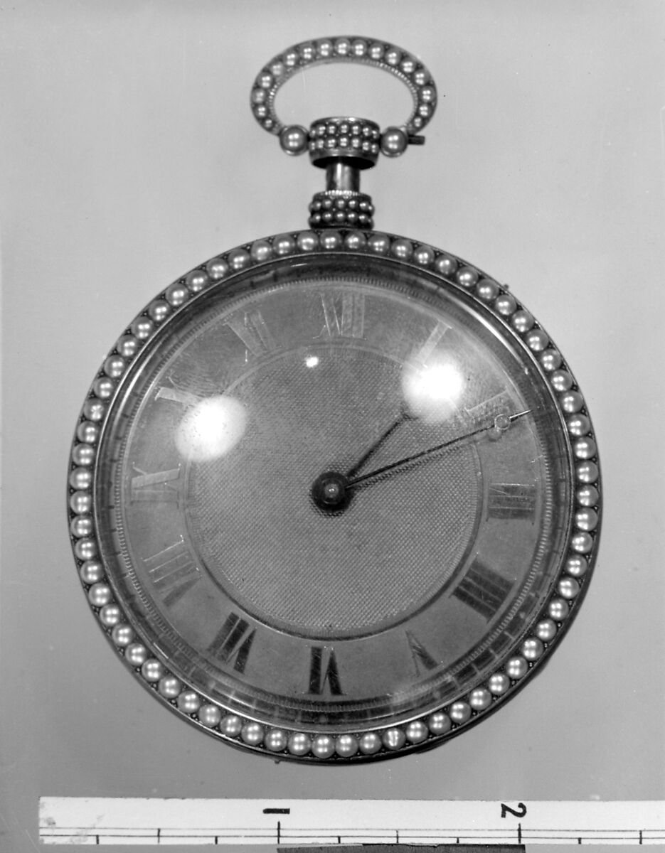 Musical repeater watch, Watchmaker: Godemar of Geneva, Gold, enamel, pearls, Swiss