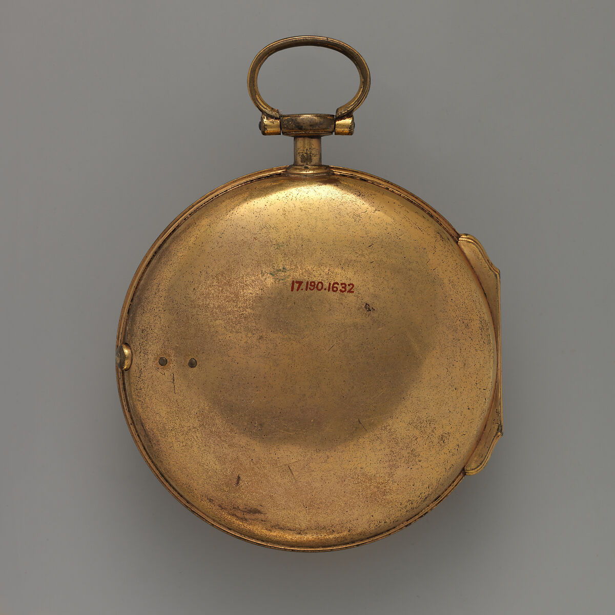 Clock-watch, Watchmaker: Firm of Marwick, Markham and Recordon, Gilt metal, enamel, British, London