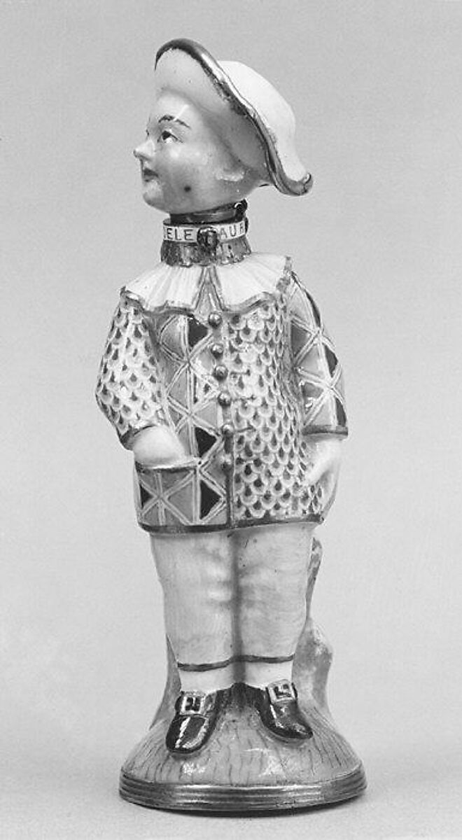 Scent bottle, Meissen Manufactory (German, 1710–present), Porcelain, metal, German, Meissen 