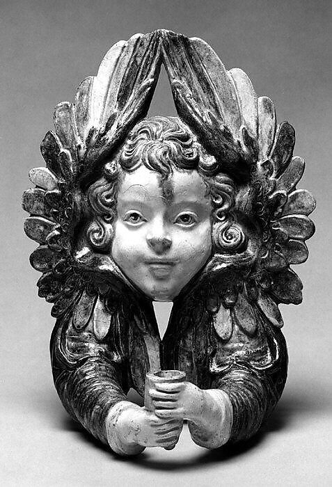 Wall lights, Faience (tin-glazed earthenware), probably French, Fontainebleau