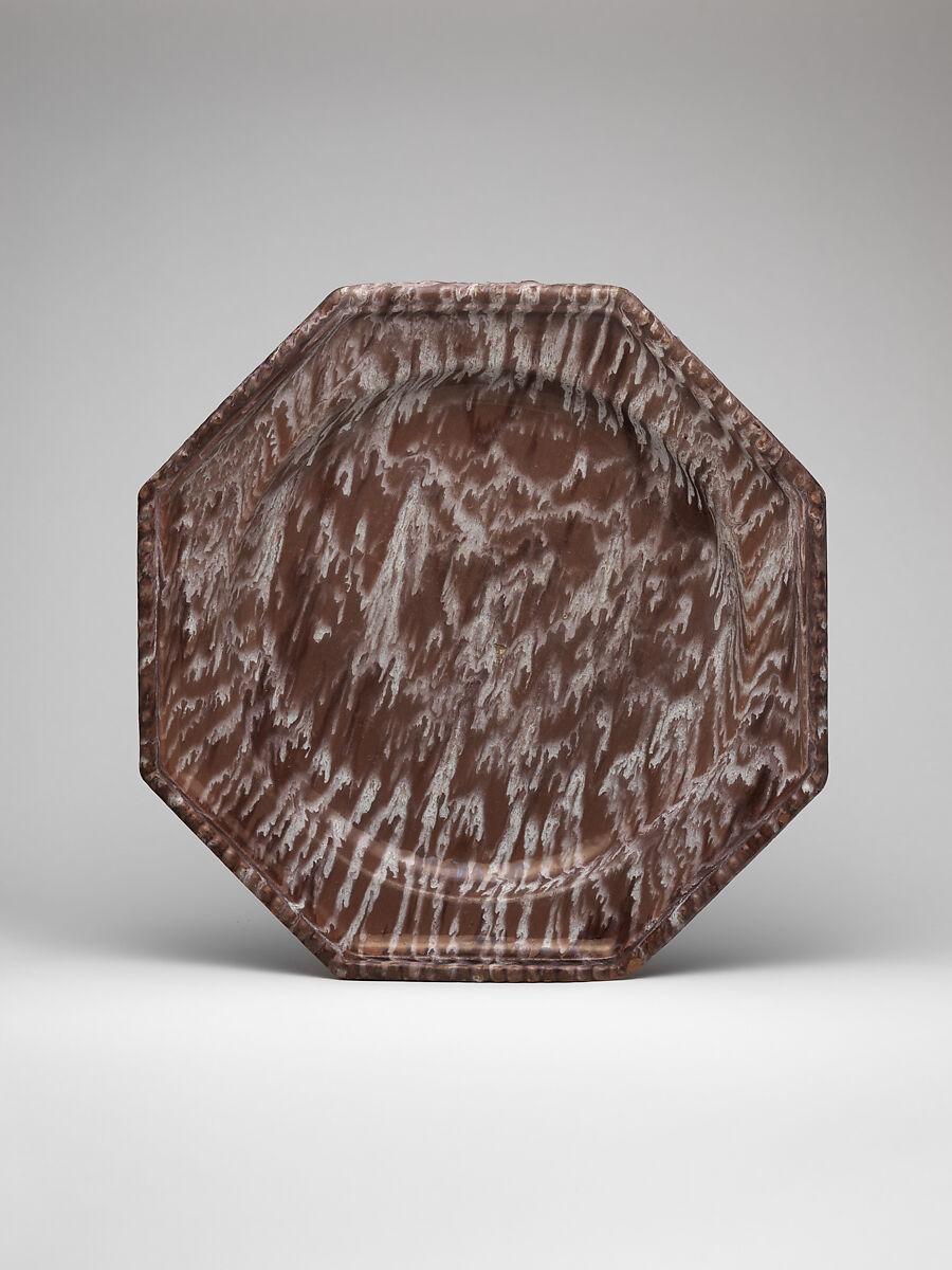 Plate, Faience (tin-glazed earthenware), French, Rouen 