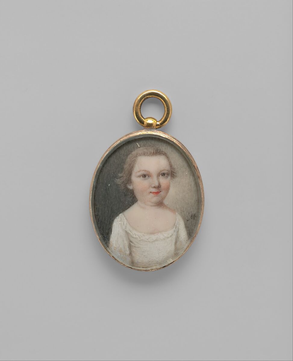 Thomas Middleton, Mary Roberts (died 1761 Charleston, South Carolina), Watercolor on ivory, American 