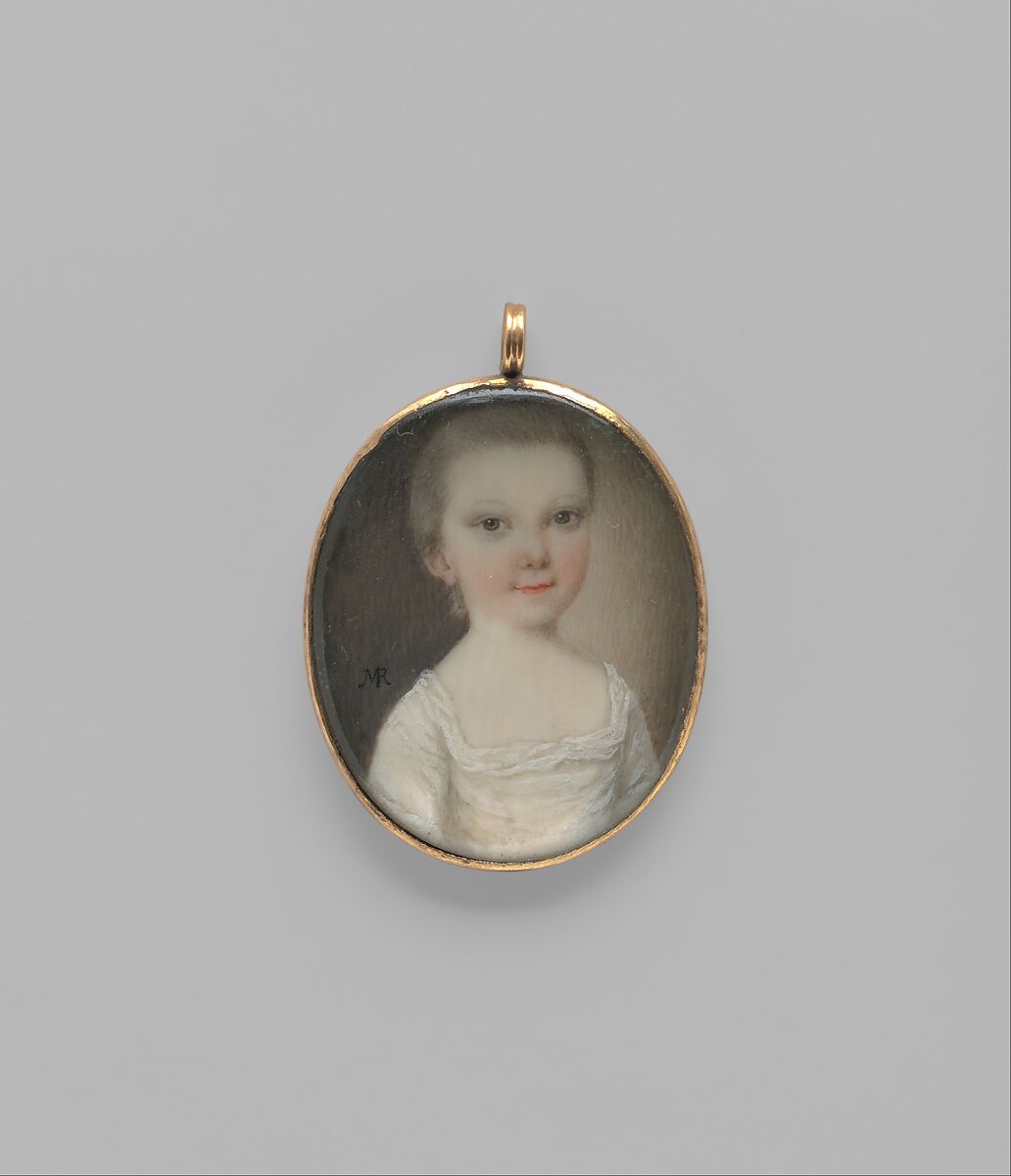Hester Middleton, Mary Roberts (died 1761 Charleston, South Carolina), Watercolor on ivory, American 