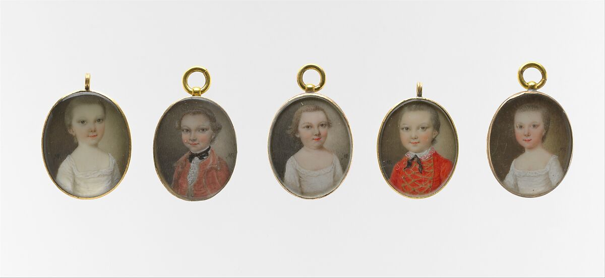 Hester Middleton, Mary Roberts (died 1761 Charleston, South Carolina), Watercolor on ivory, American