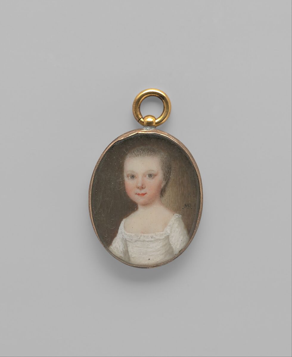 Henrietta Middleton, Mary Roberts  American, Watercolor on ivory, American