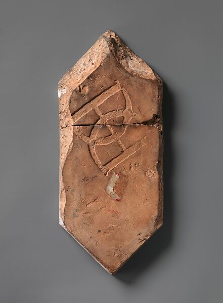 Tile, Factory of the Mosca family (Italian, active Naples, 19th century), Maiolica (tin-glazed earthenware), Italian, Naples