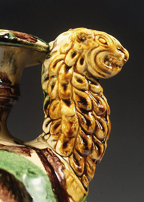 Vase, Saintonge/La Chapelle des Pots, Lead-glazed earthenware, French, Normandy