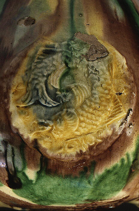 Vase, Saintonge/La Chapelle des Pots, Lead-glazed earthenware, French, Normandy