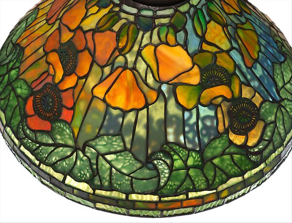 Lamp, Tiffany Studios (1902–32), Lead and glass, American