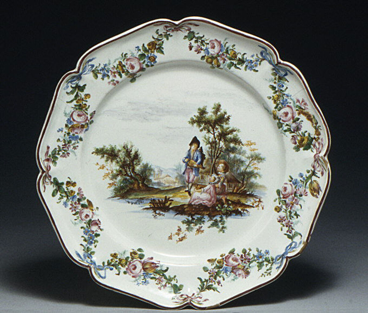 Protais Pidoux | Plate | French, Meillonas | The Metropolitan Museum of Art