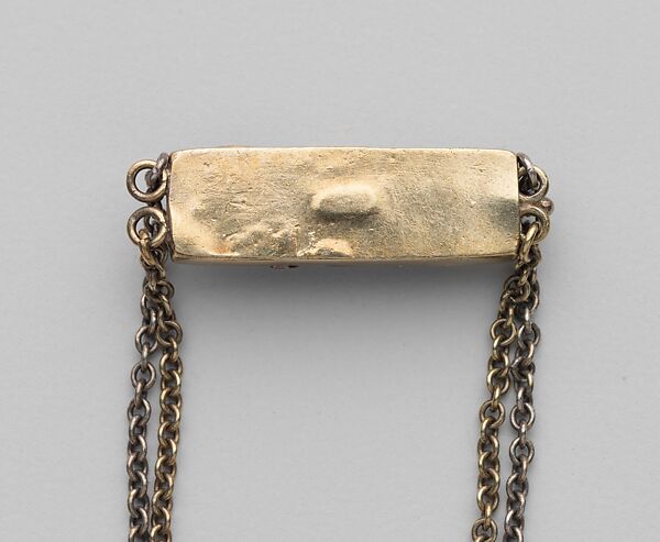 Necklace, Frank Gardner Hale (1876–1945), 18kt yellow gold, silver, peridots, amethysts, tourmalines, sapphires, and pearls., American