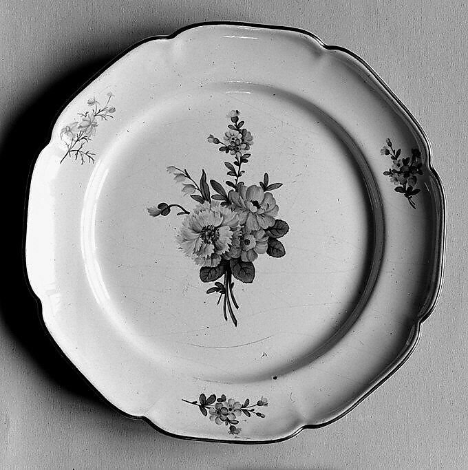 Plate, Niderviller (French, manufactory established 1735), Faience (tin-glazed earthenware), French, Niderviller 