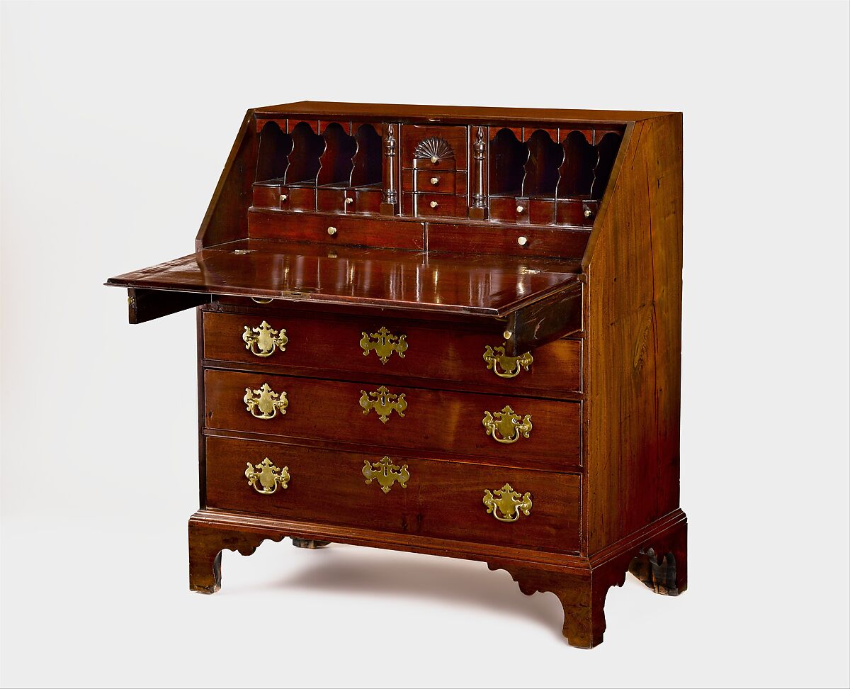 Desk, Henry Rust, Mahogany, American 