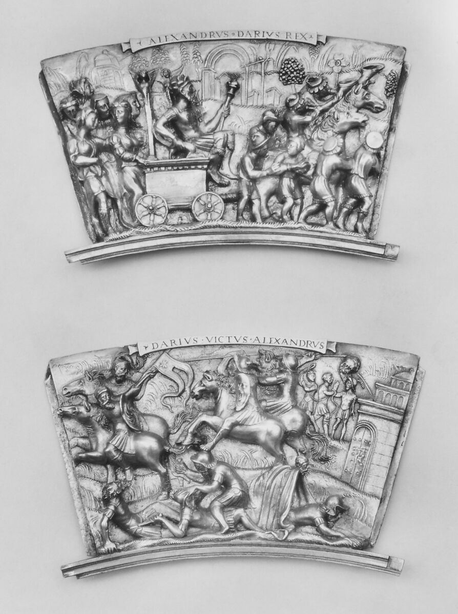 Basin, Silver gilt, Italian