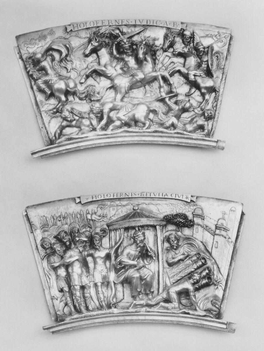 Basin, Silver gilt, Italian