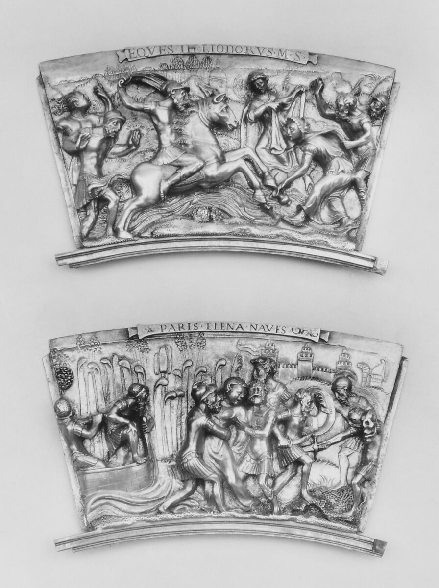 Basin, Silver gilt, Italian