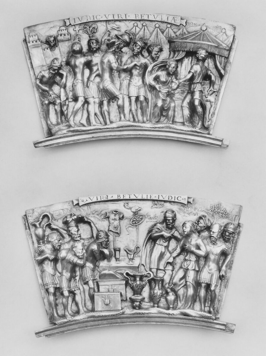 Basin, Silver gilt, Italian