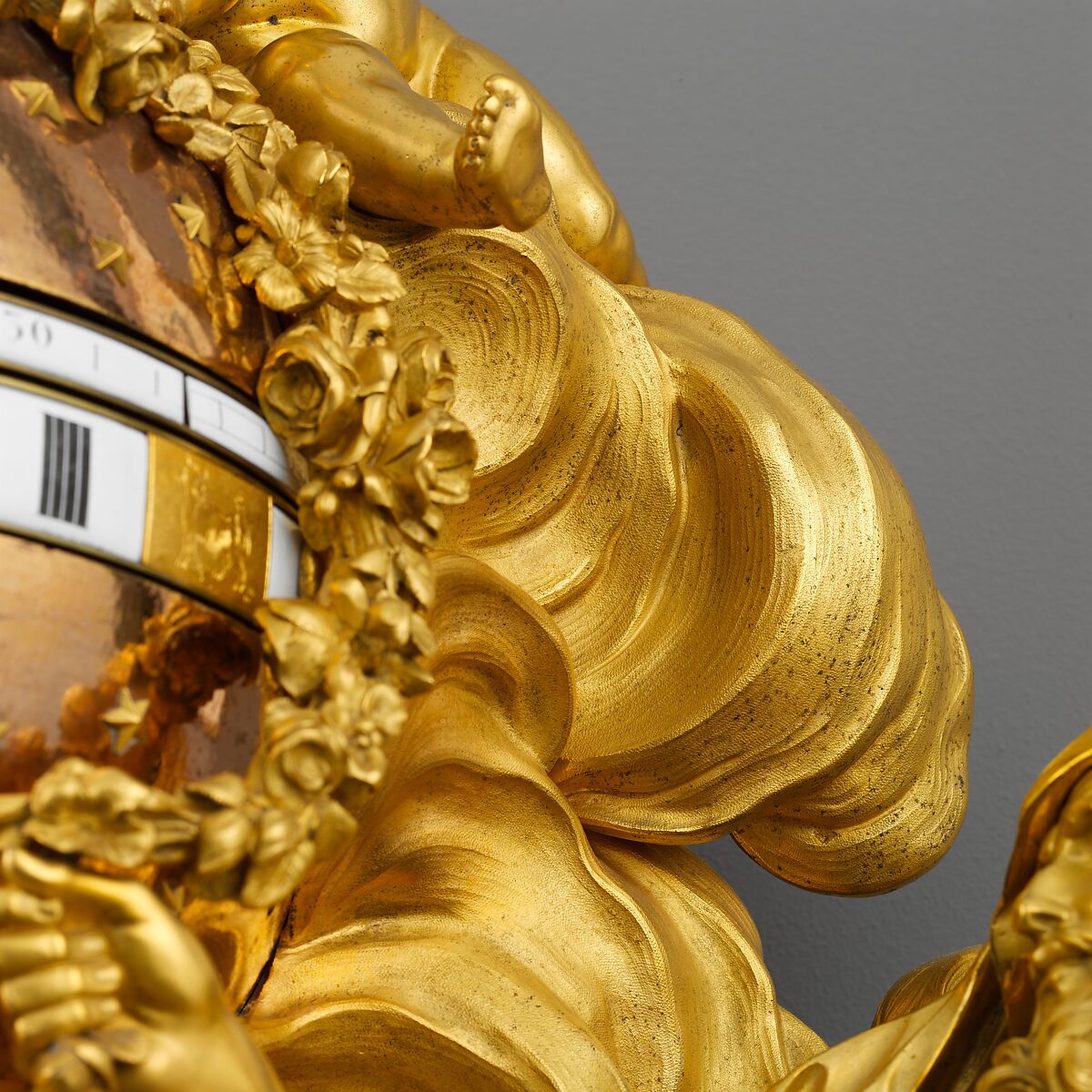 The Triumph of Love over Time, Clockmaker: Jean-Baptiste Lepaute (French, 1727–1802), Gilt bronze, marble, enamel, French, Paris