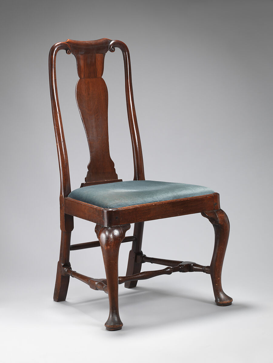 Set of four chairs, Mahogany, British