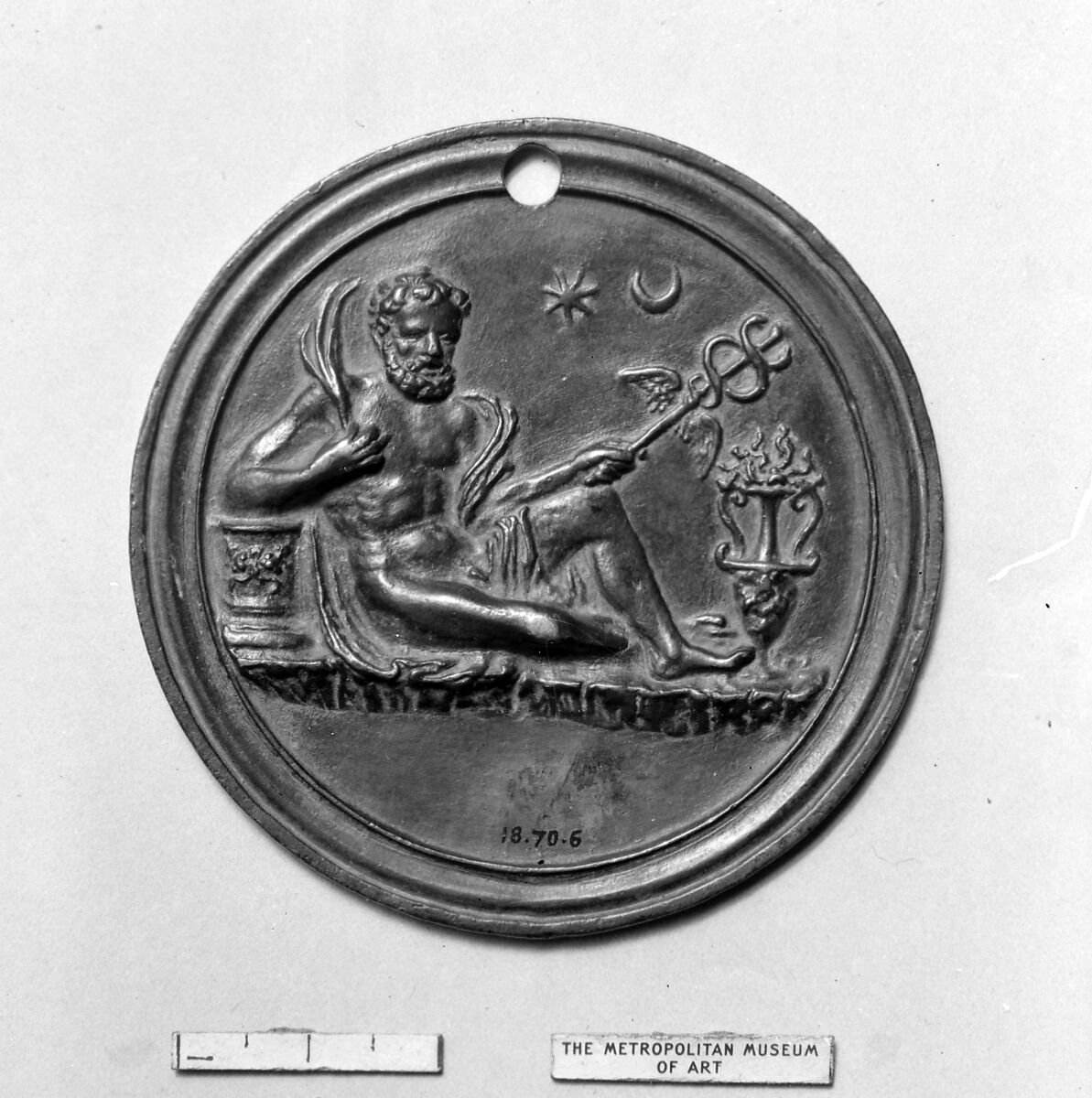 Mercury, Master of the Roman Charity, Bronze, Italian, Padua or Venice 