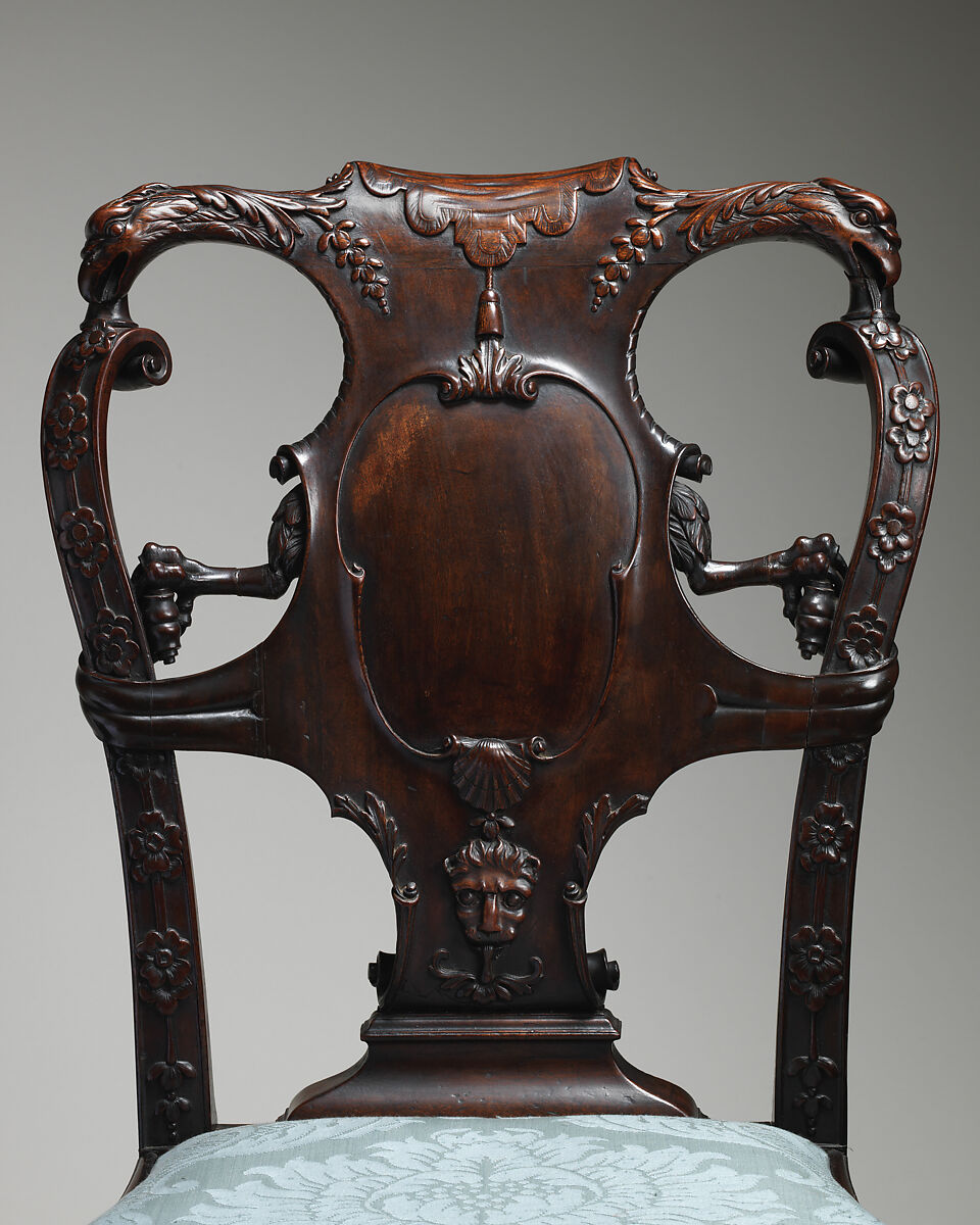 Chair, Mahogany, British