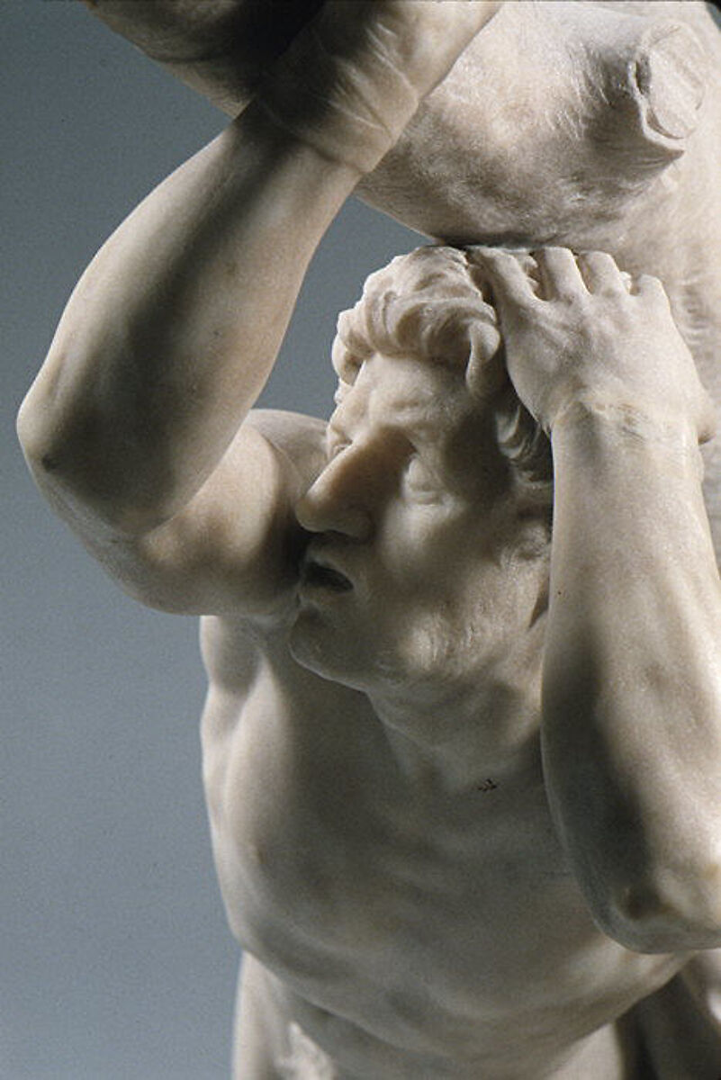 Marsyas, Attributed to Christophe Veyrier (1637–1689), Marble, French, possibly Toulon