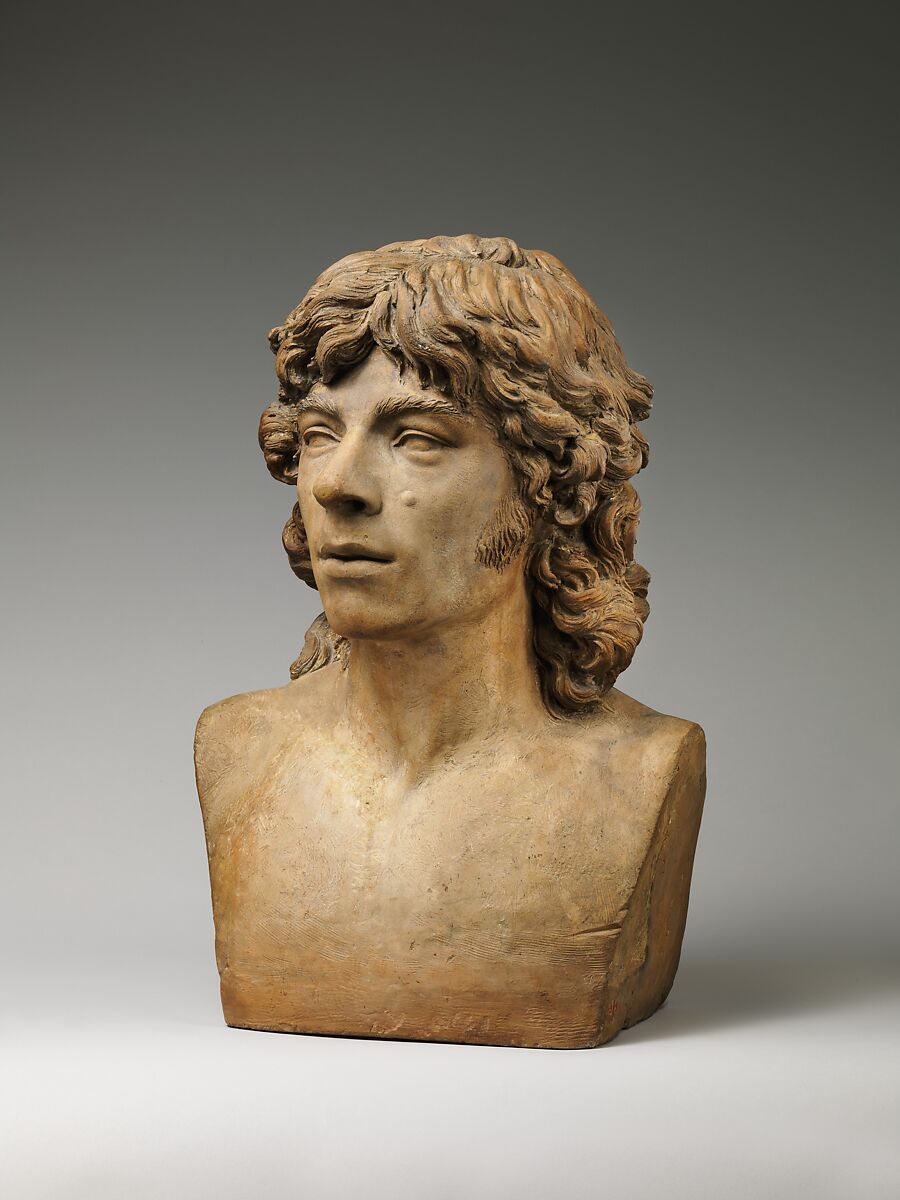Presumed portrait of Jacques-René Hébert, Joseph Chinard (French, Lyon 1756–1813 Lyon), Terracotta, French, Lyon