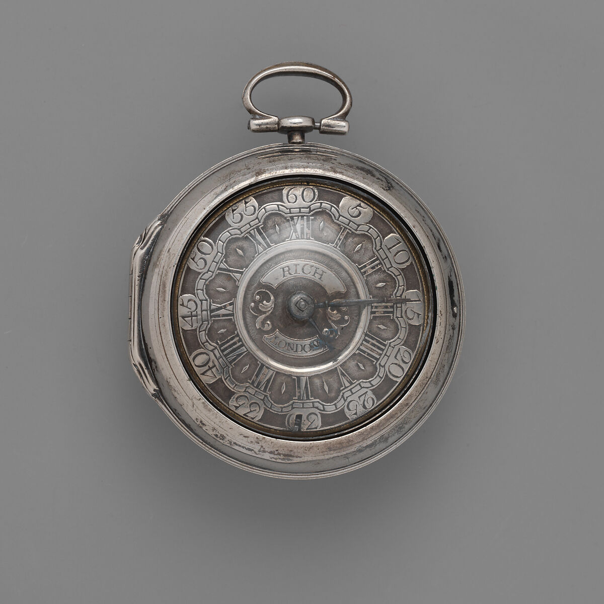 Watch, Watchmaker: John Rich (British, active 1735–75), Silver, British, London 