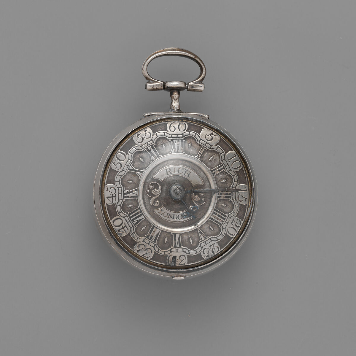 Watch, Watchmaker: John Rich (British, active 1735–75), Silver, British, London