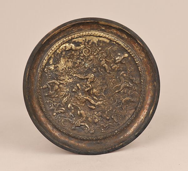 Tazza, After an original by Benvenuto Cellini (Italian, Florence 1500–1571 Florence), Silver on base metal, British, after Italian, Florence original