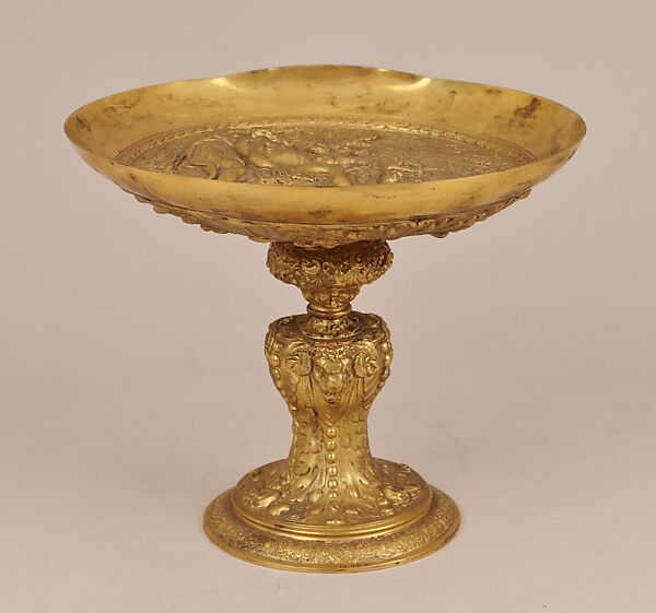 Tazza, Elkington &amp; Co. (British, Birmingham, 1829–1963), Silver on base metal, British, Birmingham, after French original 