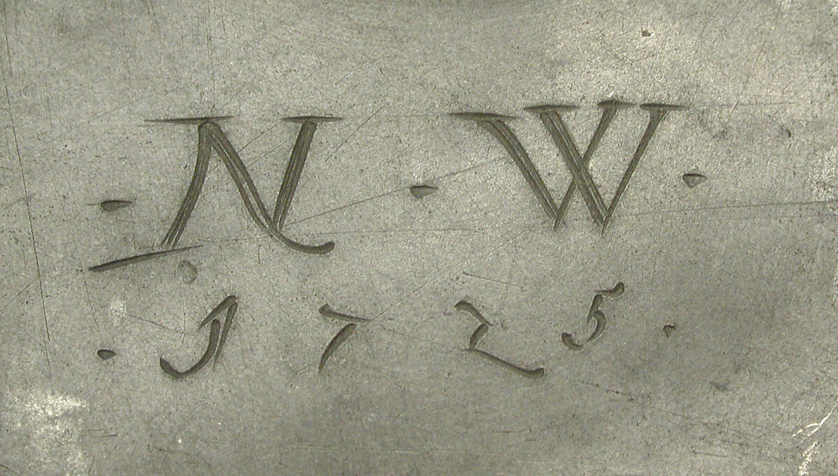 Tankard, Salt-glazed stoneware; pewter, German, Westerwald (Grenzhausen)